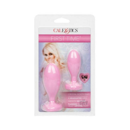First Time Crystal Booty Duo Pink