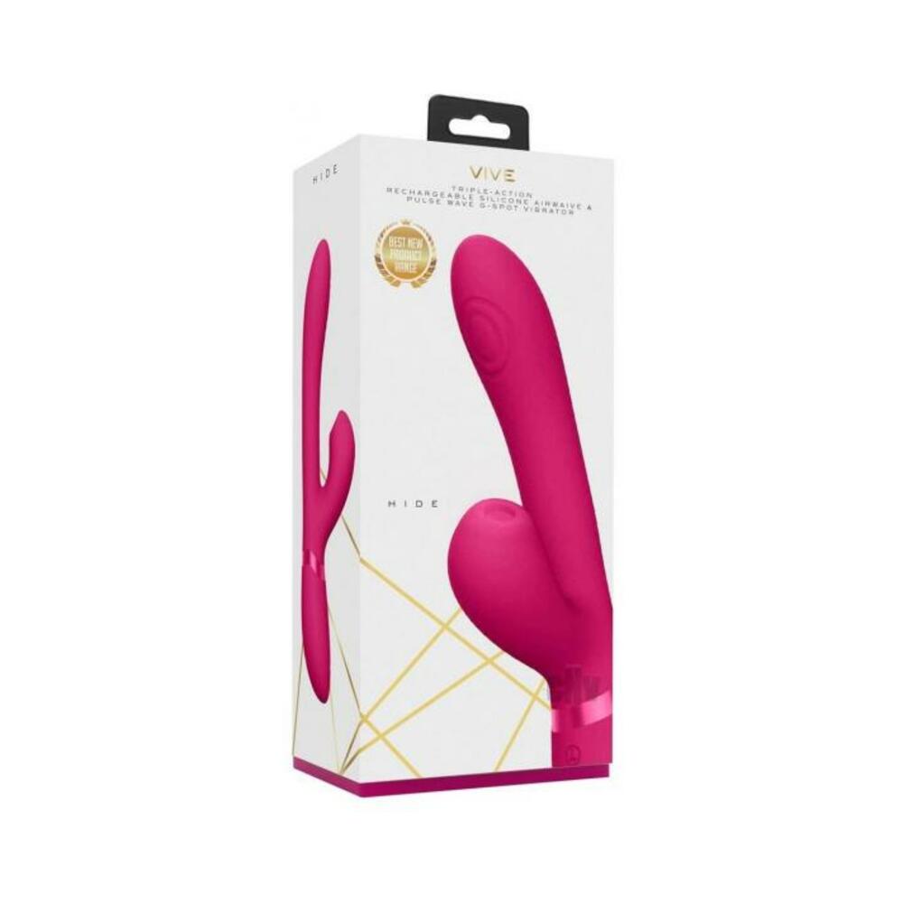Vive Hide Airwave Pulse Vibe Pink