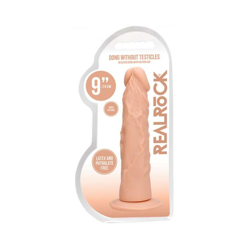Real Rock Realistic Dildo - 9" - 23 Cm - Vanilla