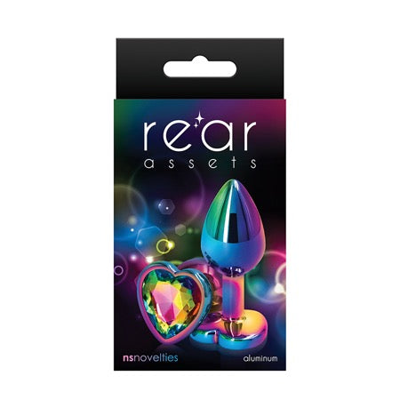 Rear Assets Multicolor Heart Small - Rainbow