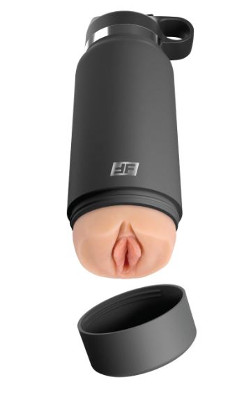 Pdx Plus Fuck Flask Private Pleaser Stroker - Light/blue