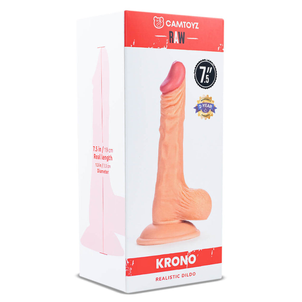 Raw Krono 7.5 Realistic Dildo