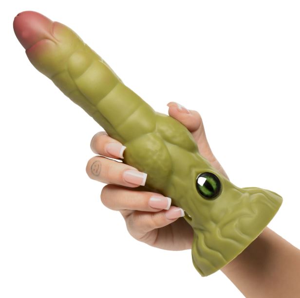 Eyegor Thrusting and Vibrating Silicone Dildo