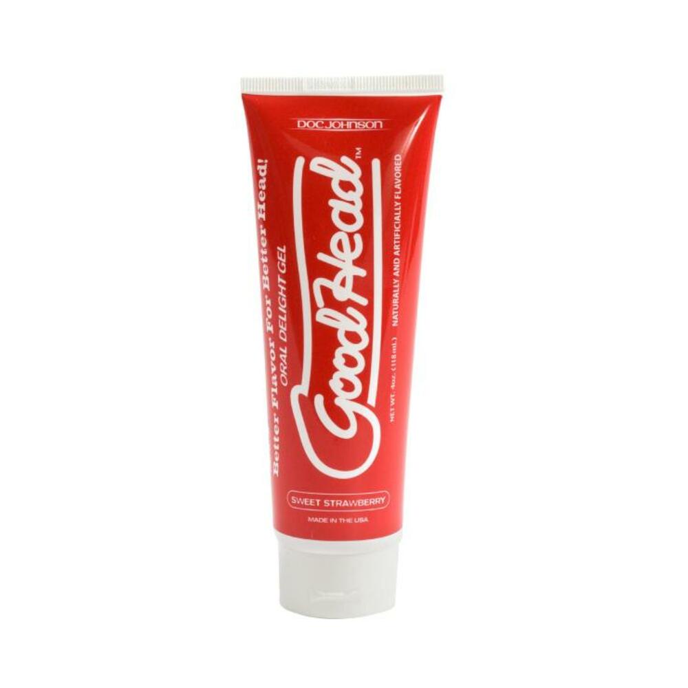 Goodhead Oral Delight Gel 4 Oz Strawberry (bulk)