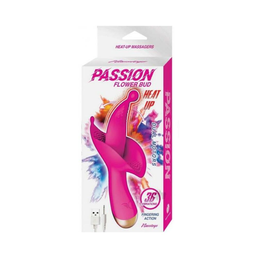 Passion Flower Bud Heat Up Pink