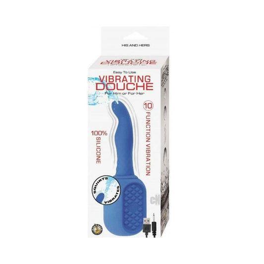 Vibrating Douche Blue