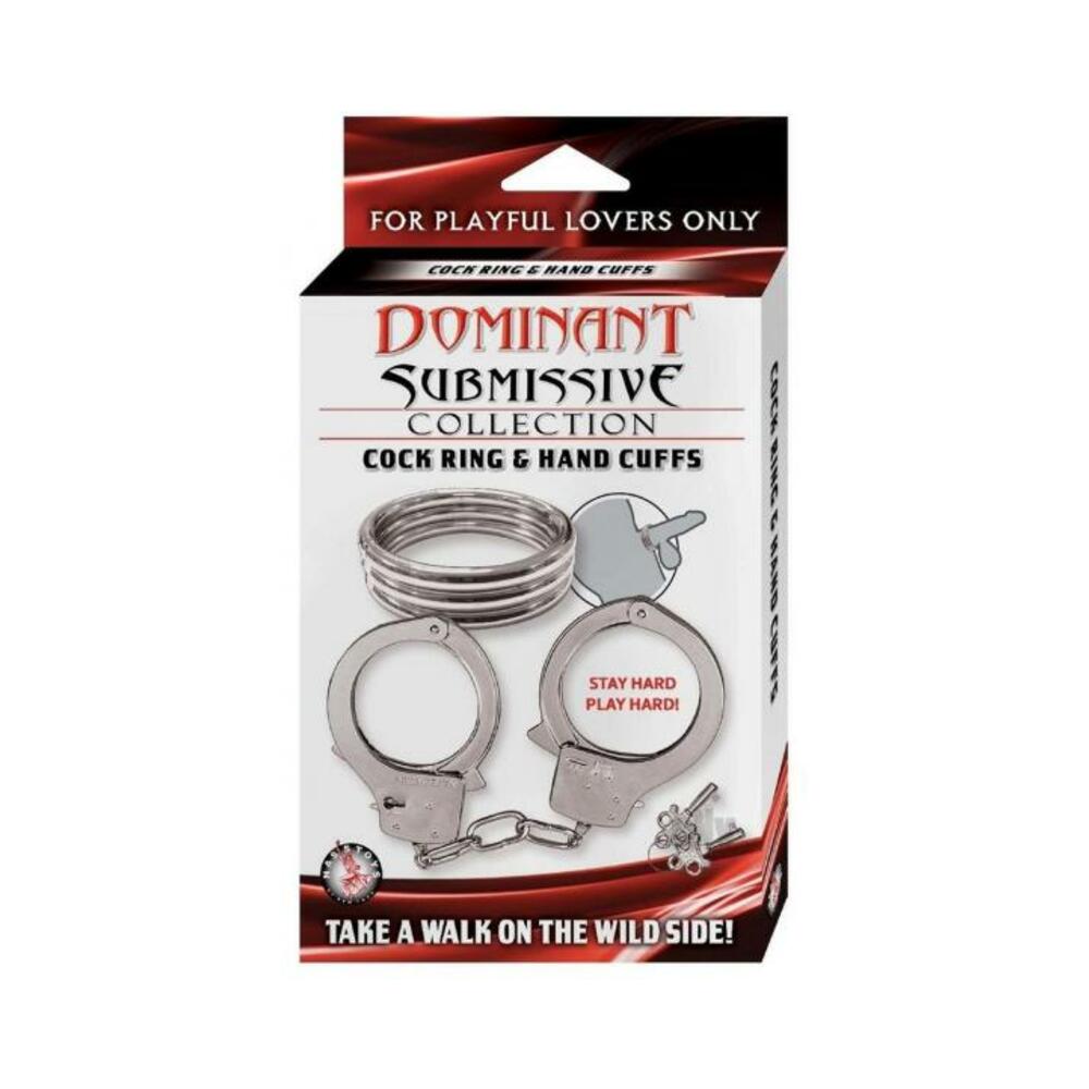 Dominant Submissive Coll Cockring Cuffs