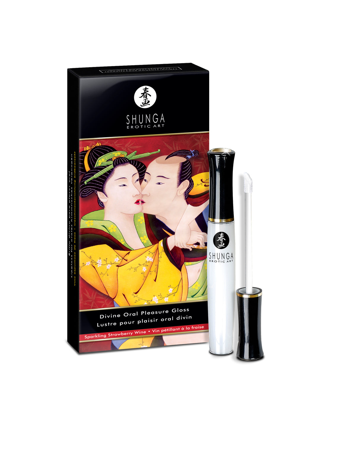 Divine Oral Pleasures Lipgloss Strawberry Wine .33oz