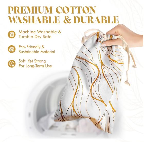 The Collection Embrace Cotton Toy Bag 12pk