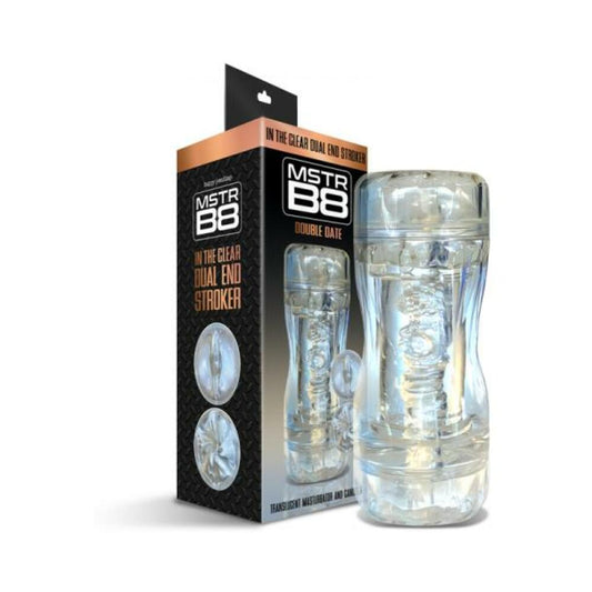 Mstr B8 In The Clear Double Date Dual End Stroker