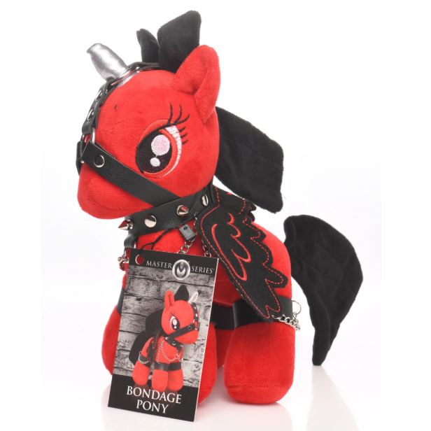 Scarlet Chainheart Bondage Pony