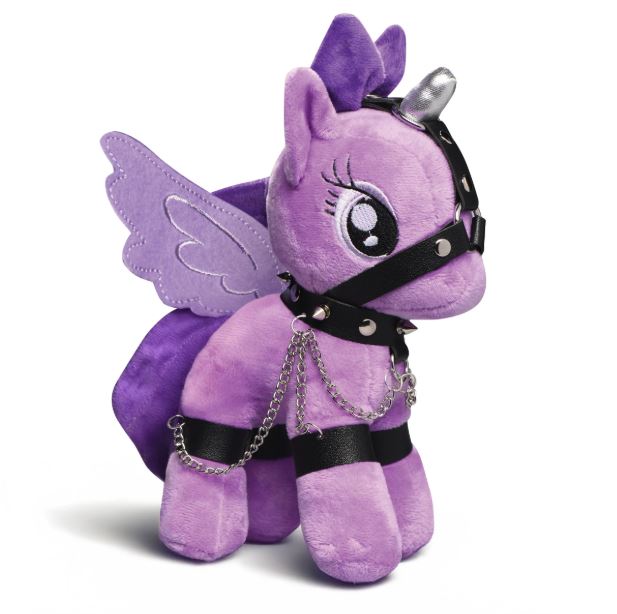 Raven Plum Bondage Pony