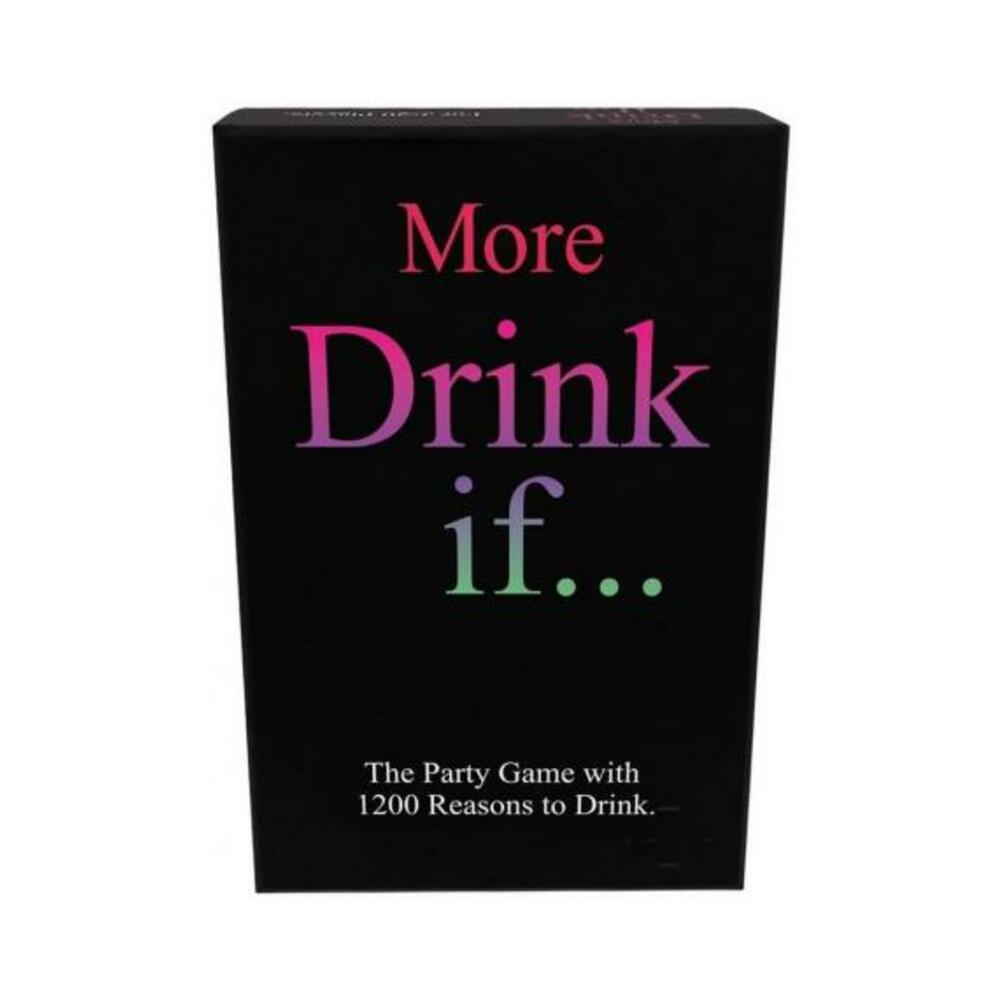 More Drink If