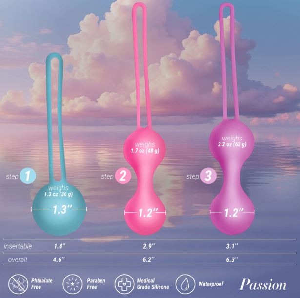 Silicone Weighted Kegel Ball Set