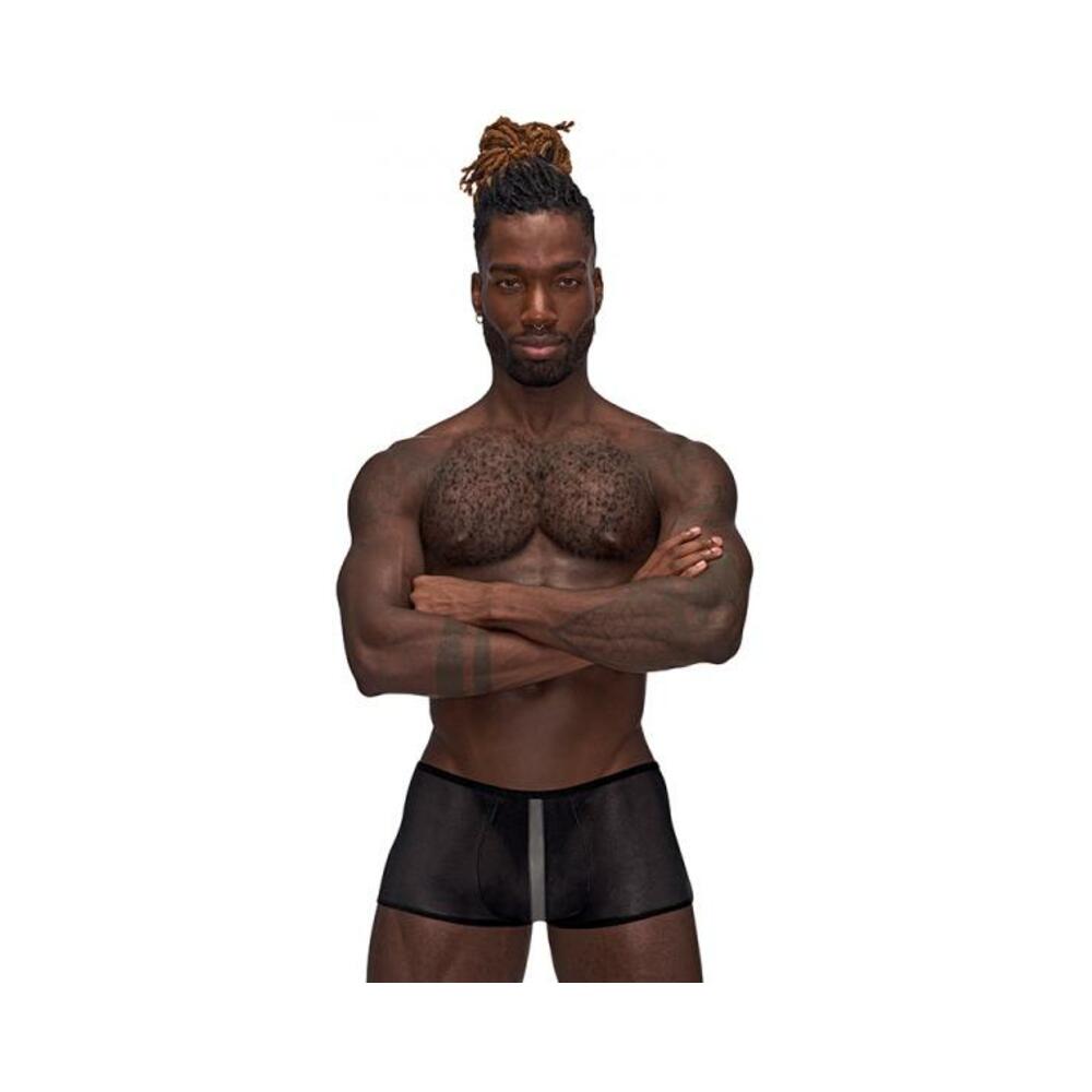 Mp Landing Strip Mini Short Black L