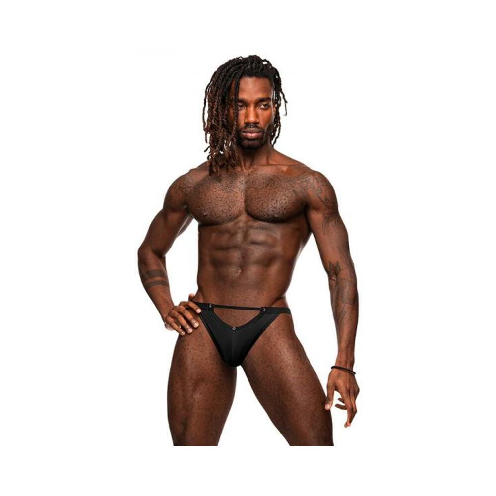 Male Power Magnificence Jock Black L/xl