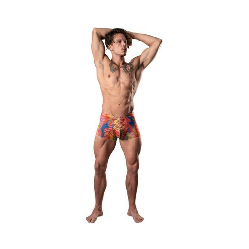 Male Power Your Lace Or Mine Pouch Short Multicolor Xl
