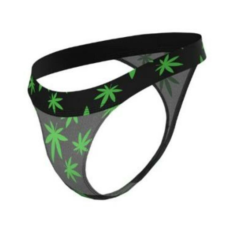 Hazy Dayz Micro Thong Potleaf L/xl