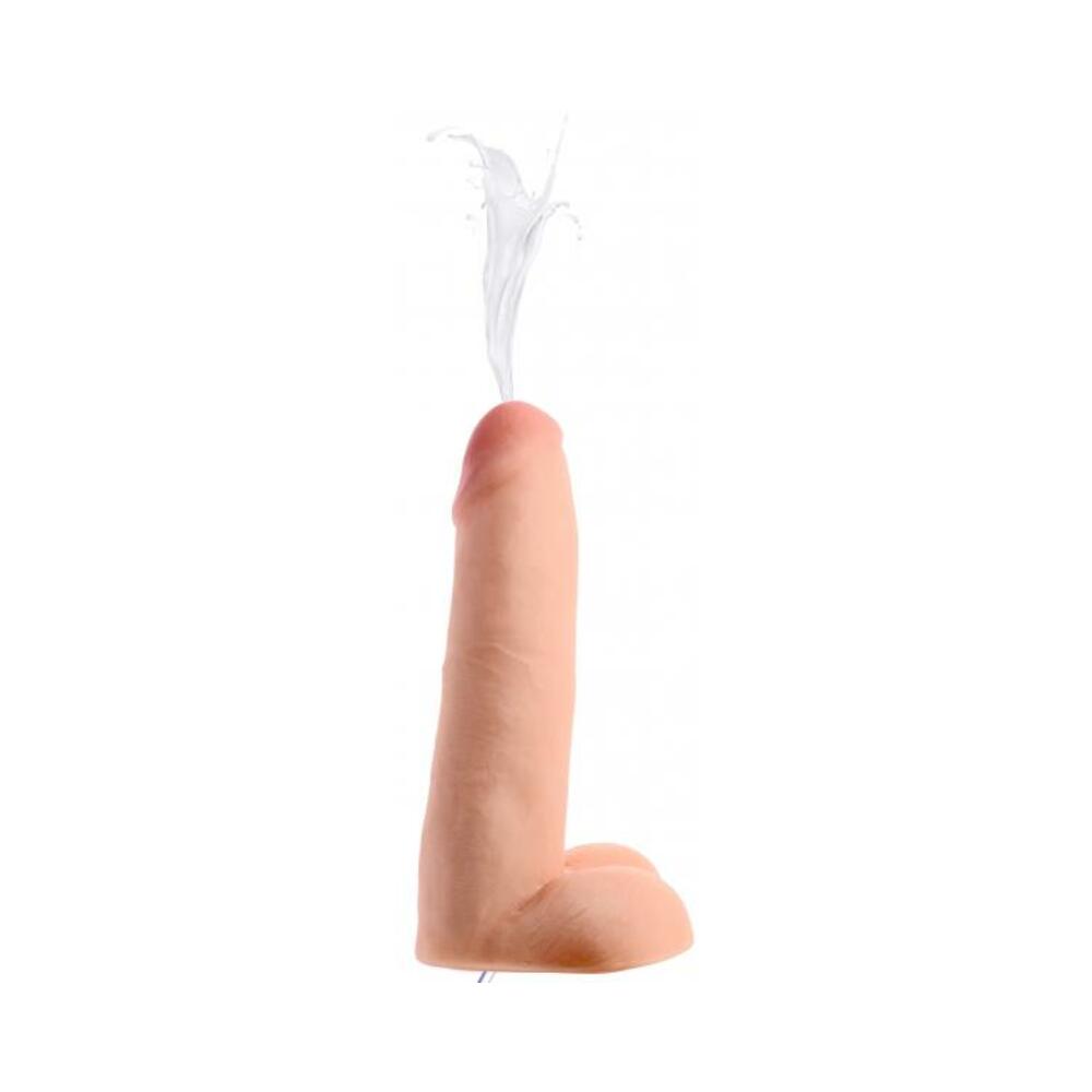 8 Inch Realistic Dual Density Squirting Dildo