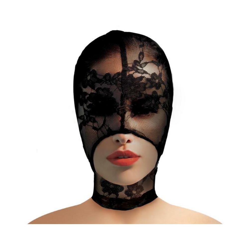 Lace Seduction Bondage Hood