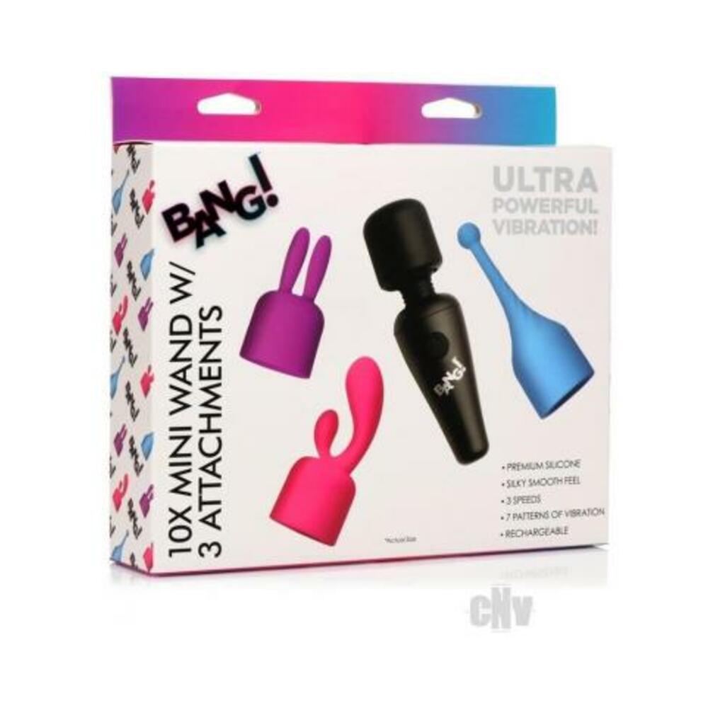 10X Mini Wand with 3 Attachments