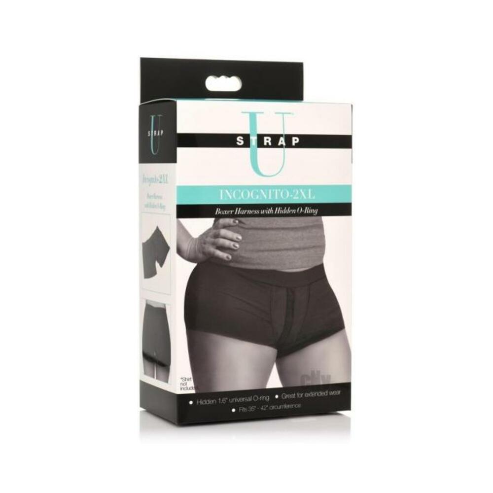 Incognito Boxer Harness with Hidden O-Ring - 2XL