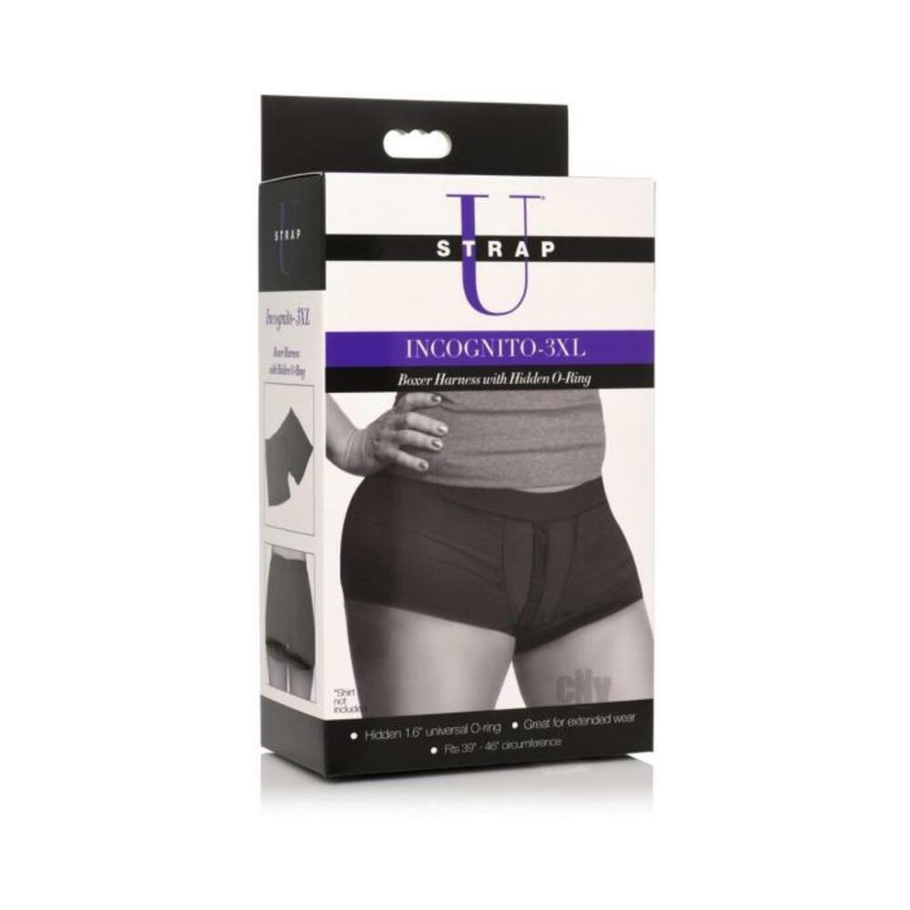 Incognito Boxer Harness with Hidden O-Ring - 3XL