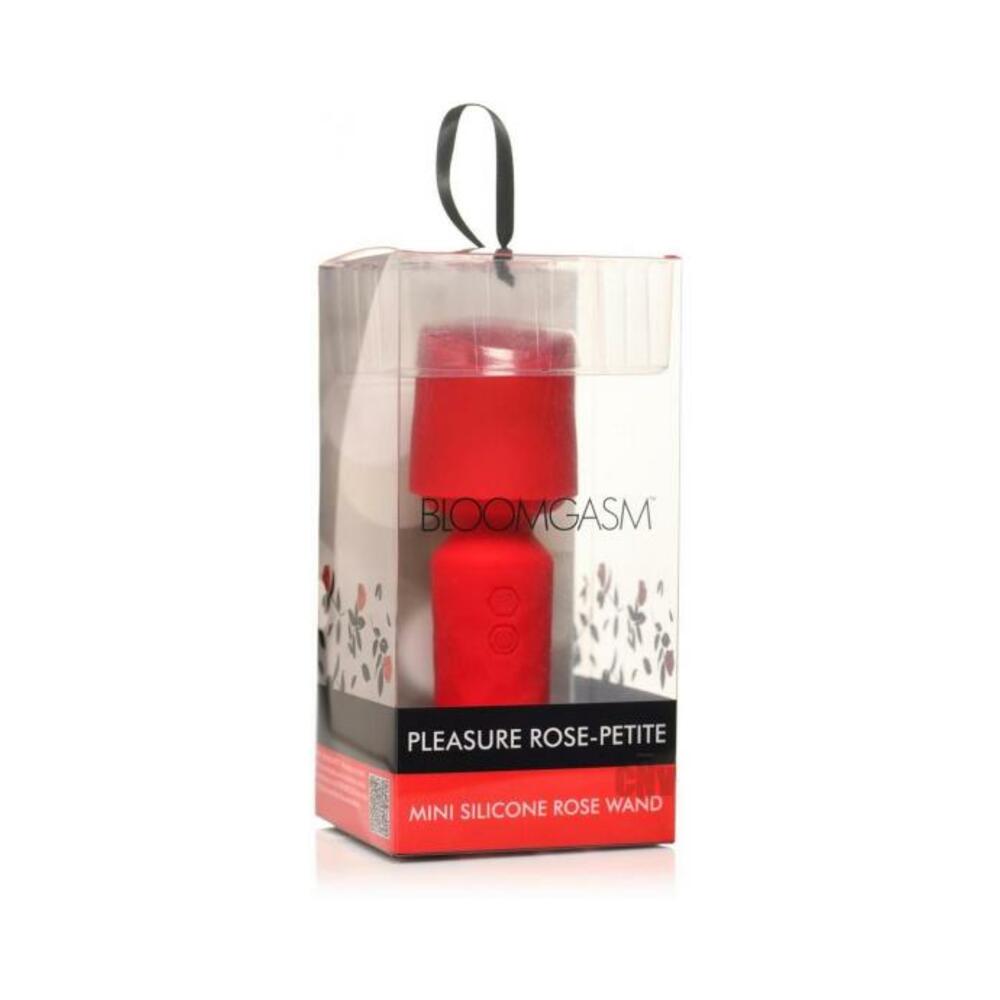 Pleasure Rose-Petite Mini Silicone Rose Wand