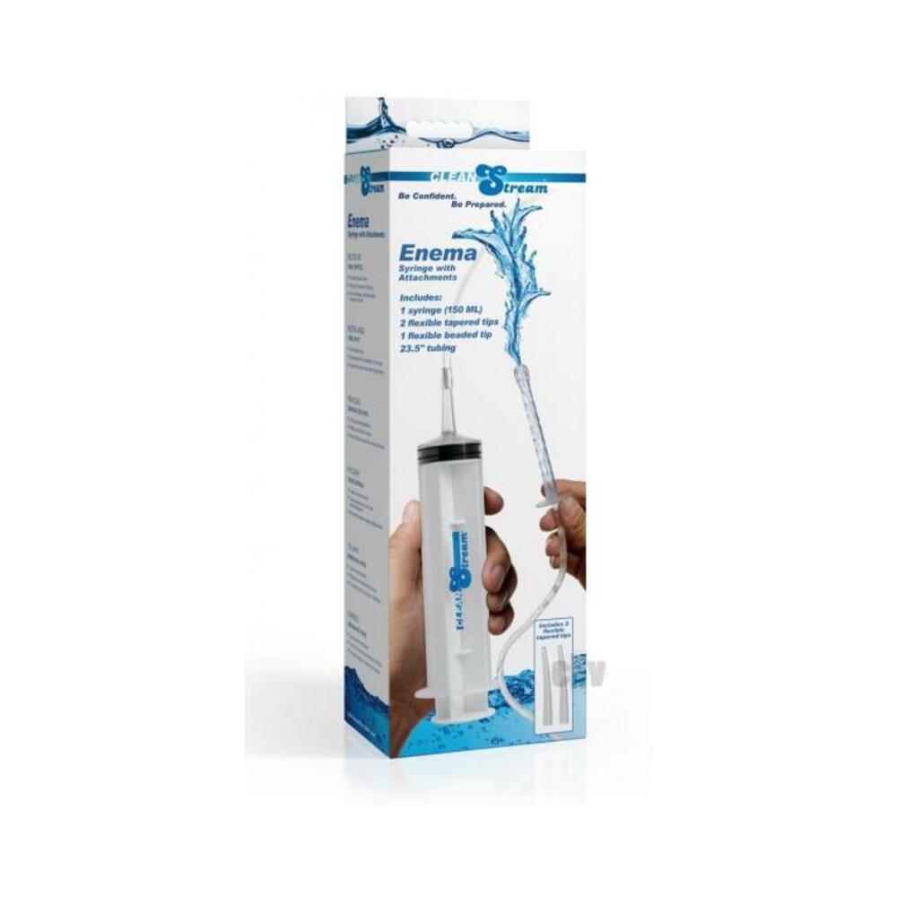 Enema 150 mL Syringe with Attachments