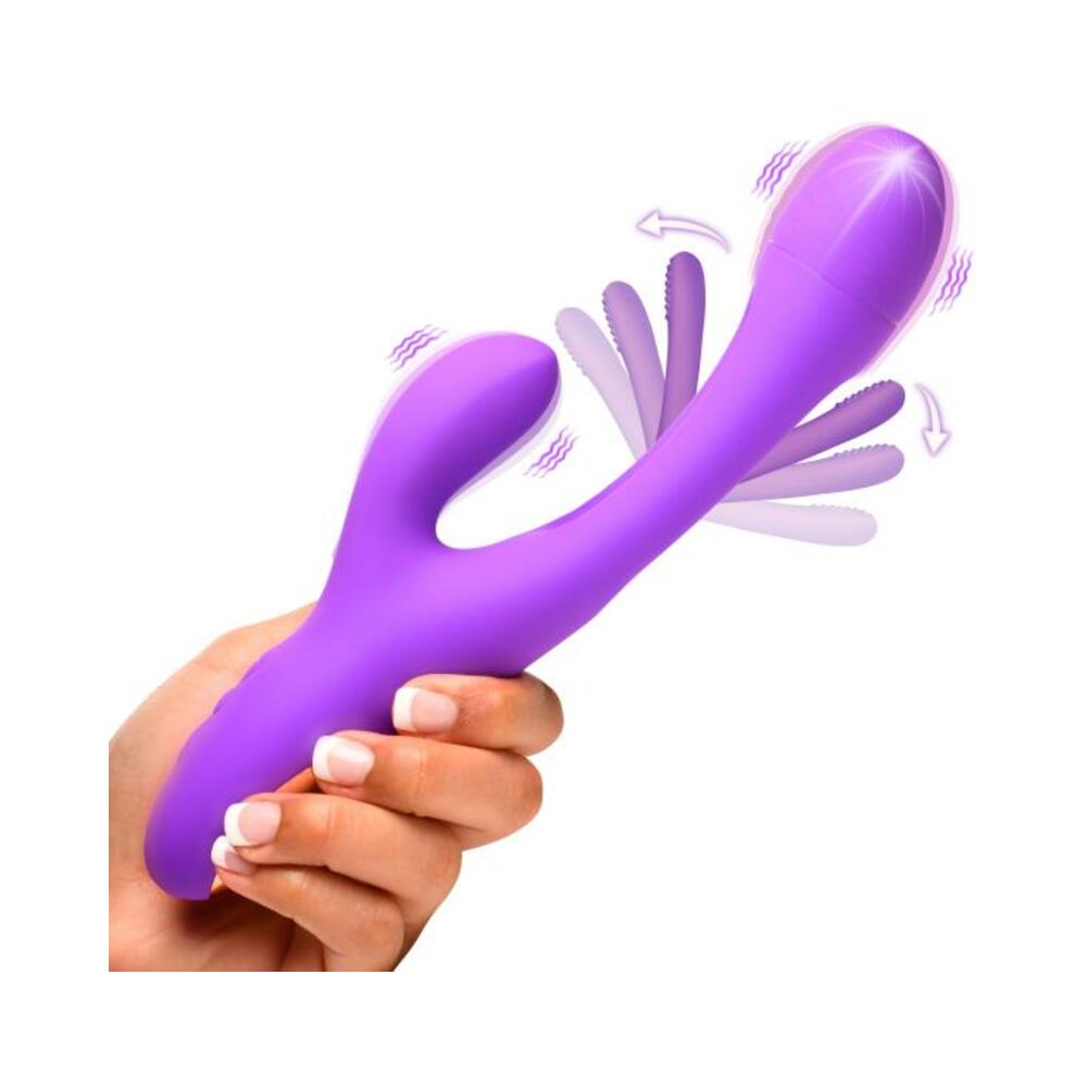 Tri Flick Silicone Flicking Rabbit Vibrator