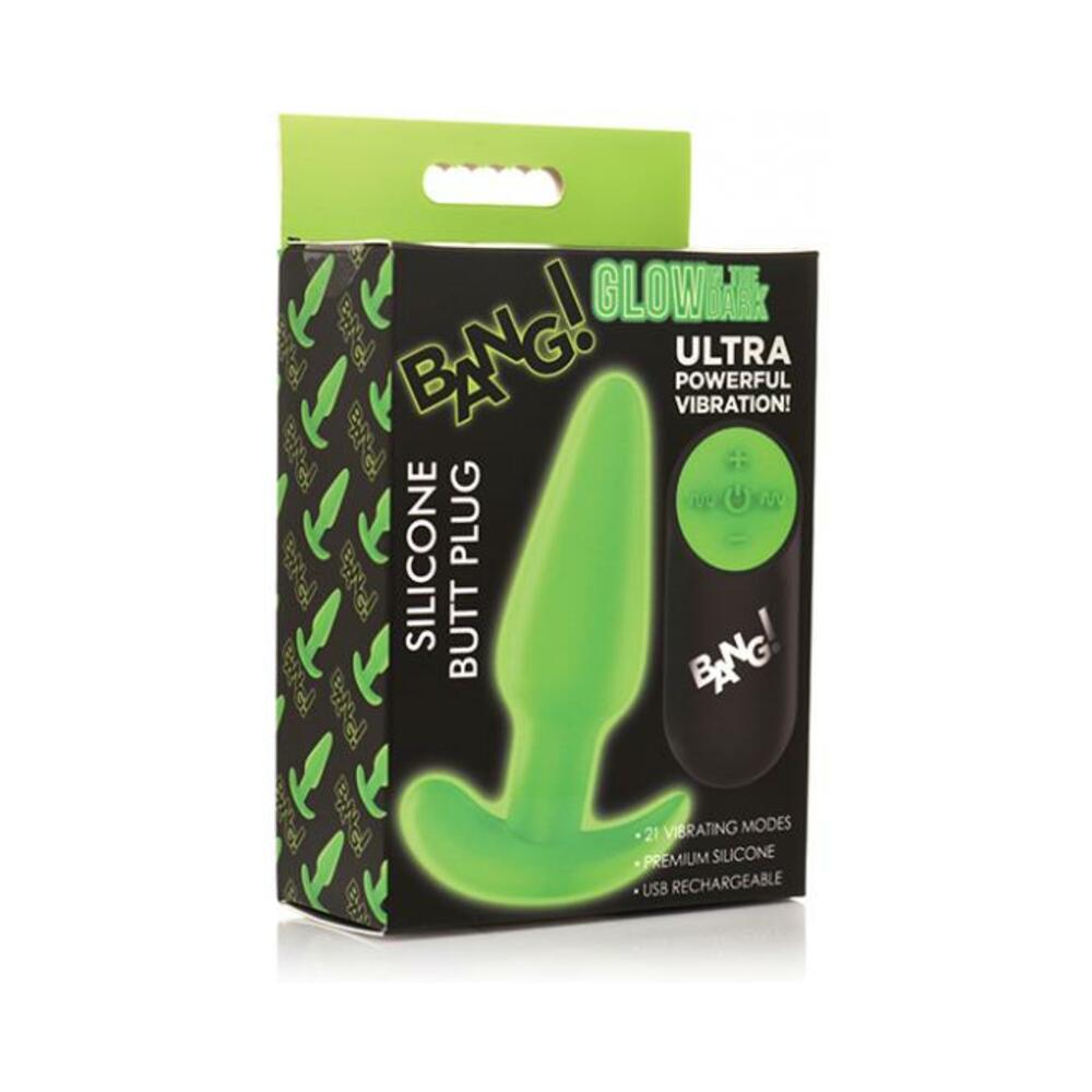 Glow-in-the-Dark Silicone Butt Plug