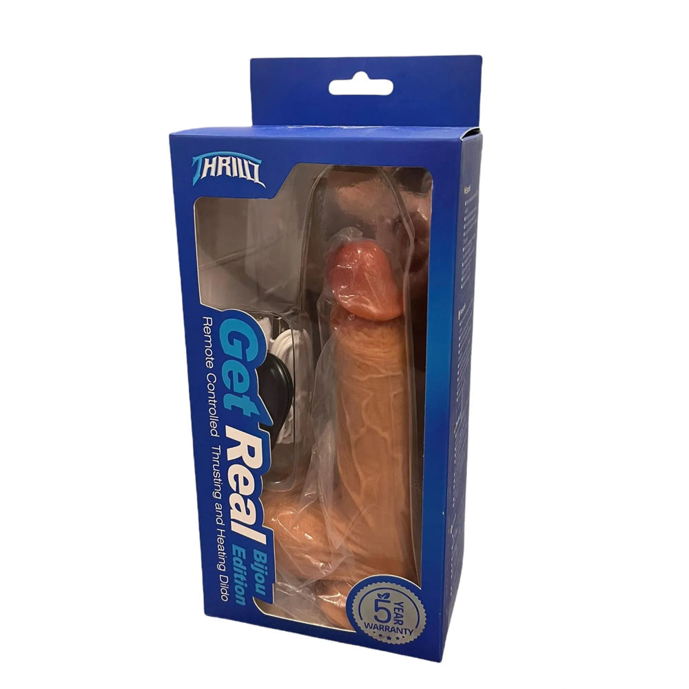 Get Real Bijou Edition Remote Controlled Thrusting Heating Dildo