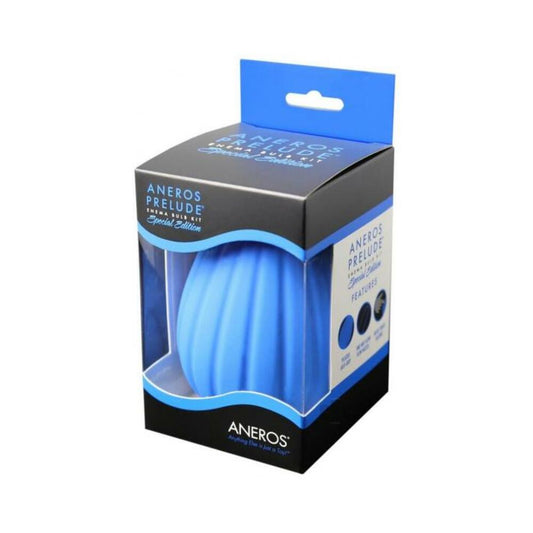 Aneros Prelude Enema Special Edition Bulb Kit - Blue