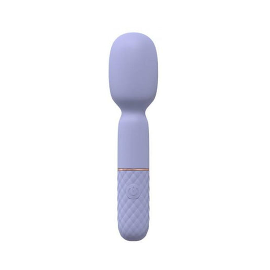 Loveline Bella 10 Speed Vibrating Mini-wand Silicone Rechargeable Waterproof Lavender