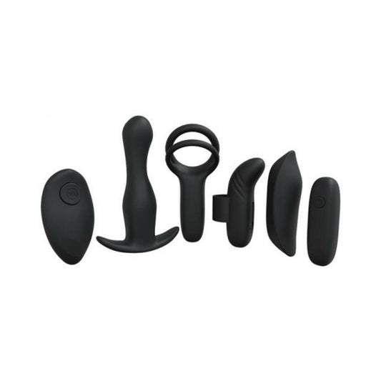 Loveline Supreme Weekend Kit Silicone Rechargeable Waterproof Black