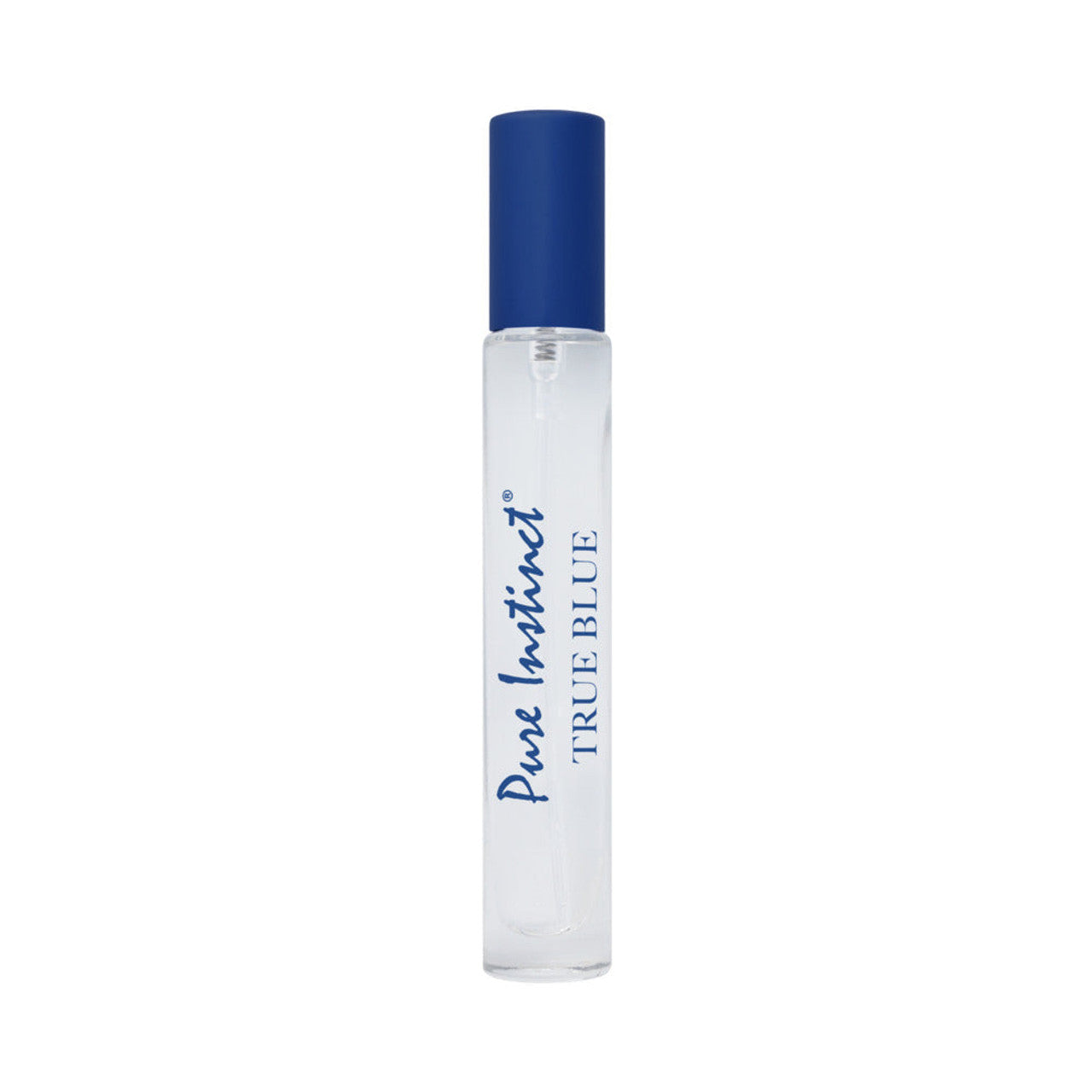 Pure Instinct Pheromone Infused Perfume Oil Eau De Parfum True Blue .31 Fl Oz/
