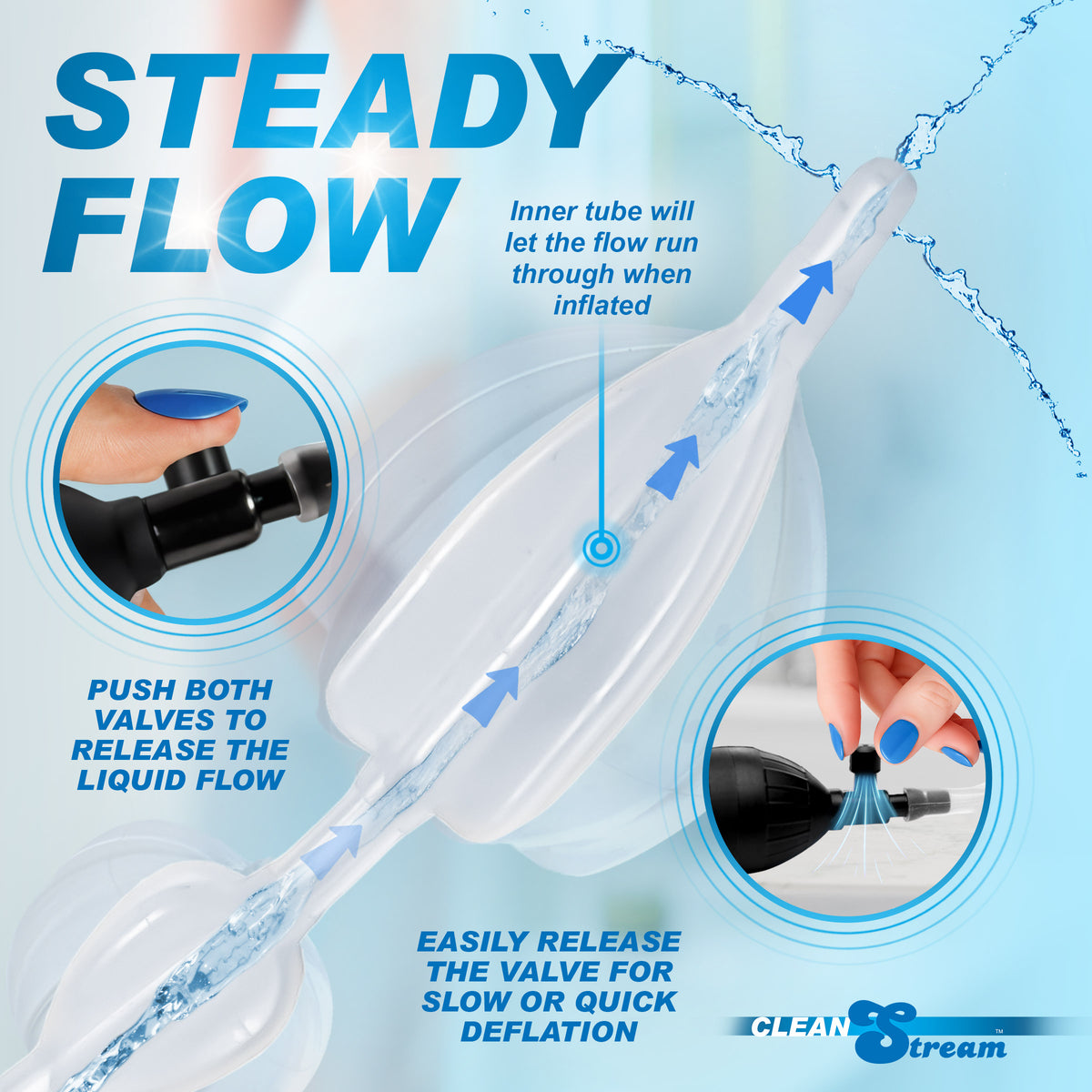 Double Bulb Enema System