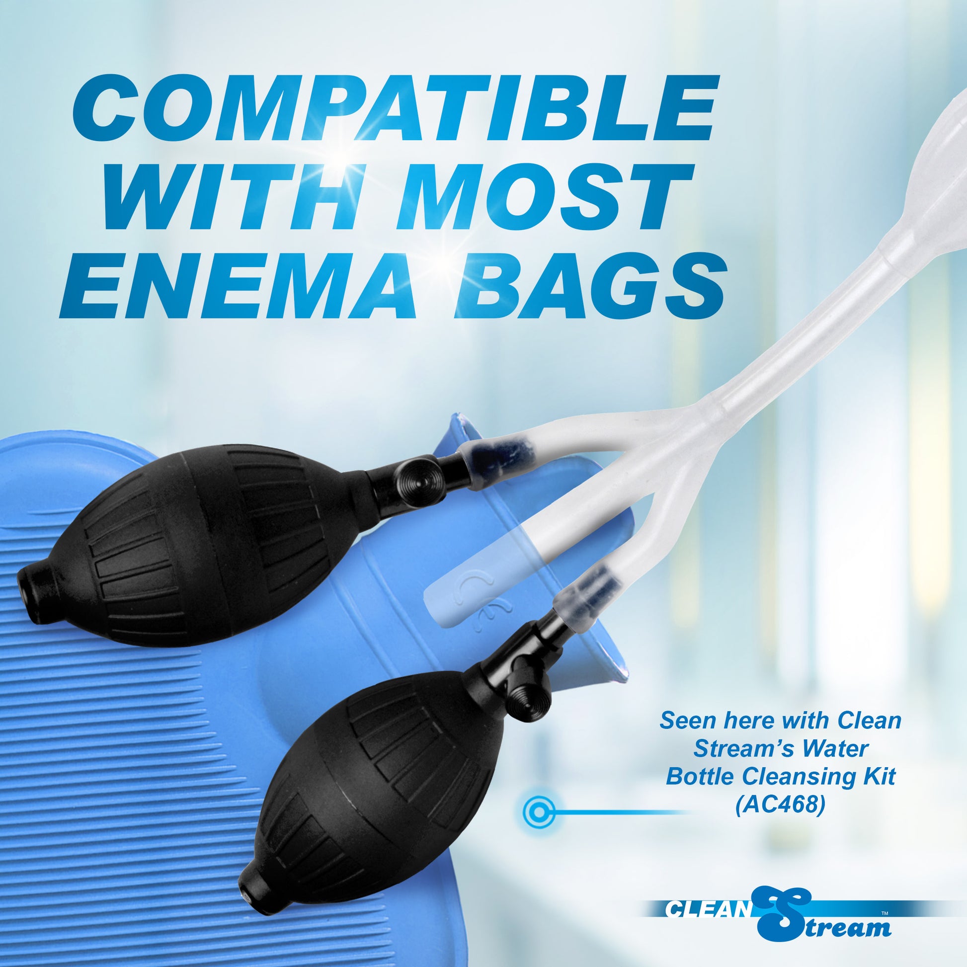 Double Bulb Enema System