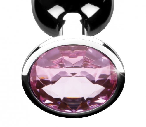 Pink Gem Anal Plug- Small