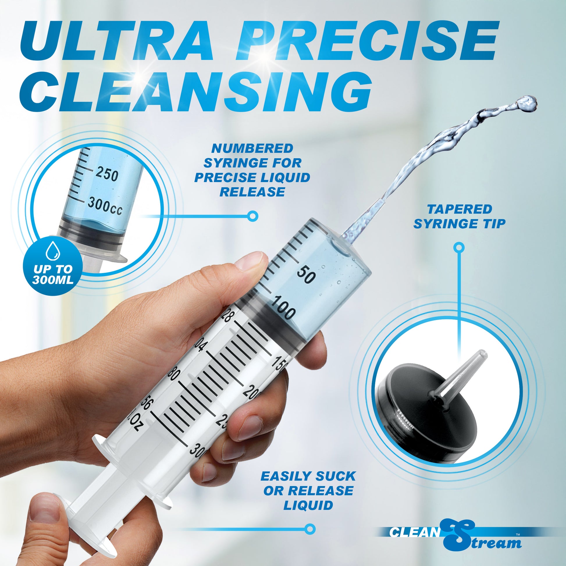 Enema Syringe with Tube - 300ml