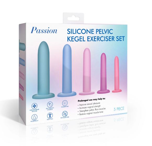 Silicone Pelvic Kegel Exerciser Set