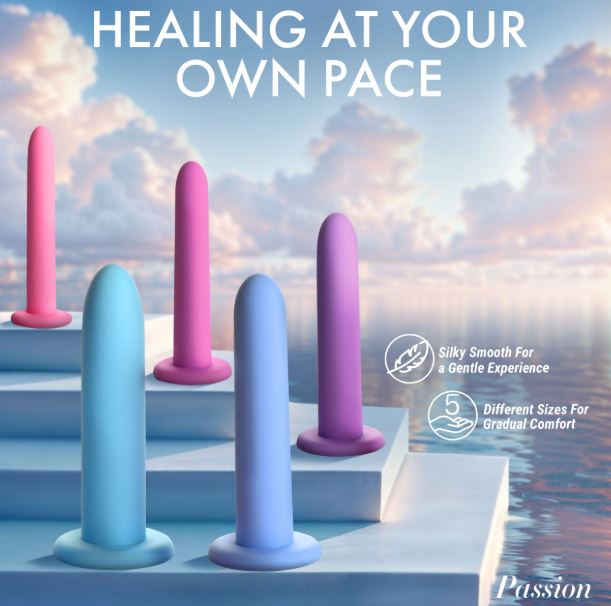 Silicone Pelvic Kegel Exerciser Set