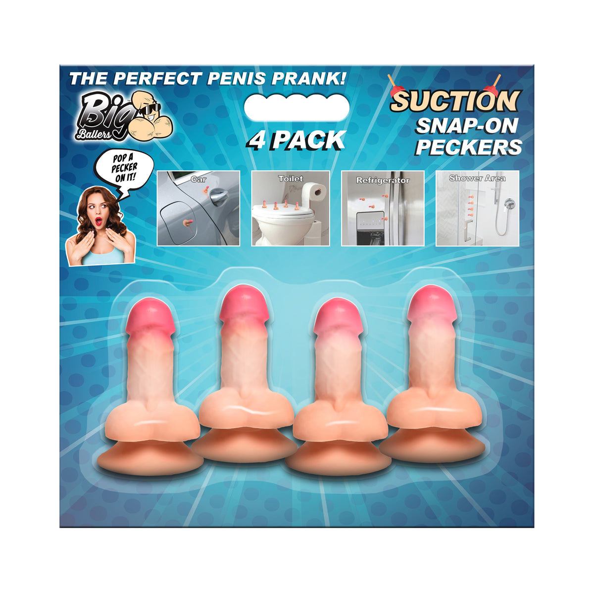 Suction Snap-on Peckers