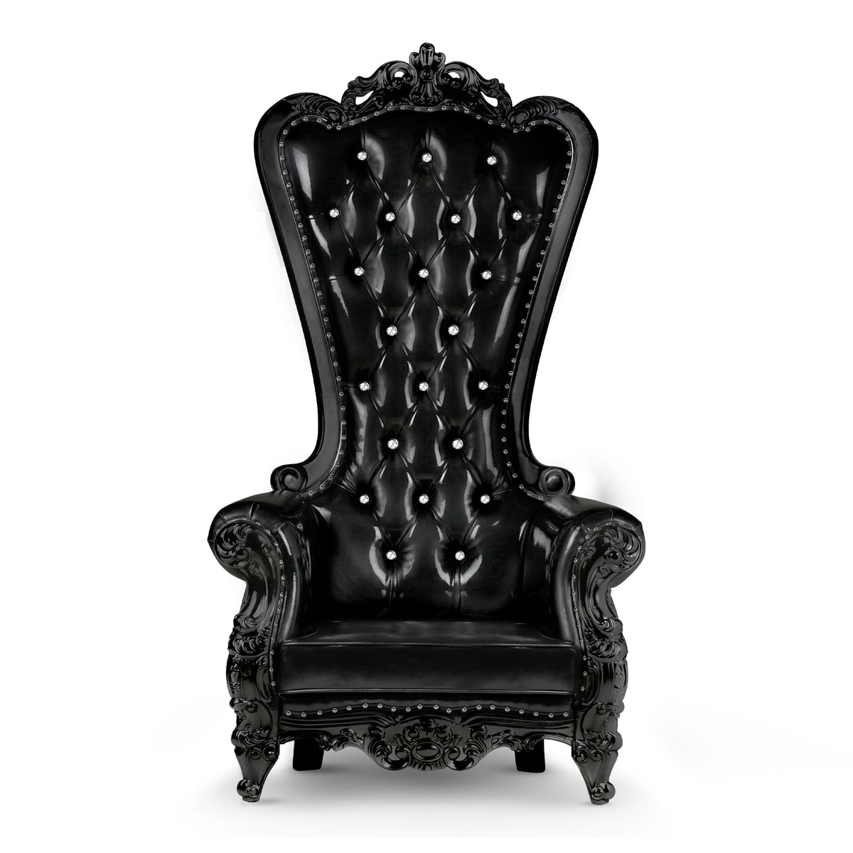 BDSM Throne Chair - Black