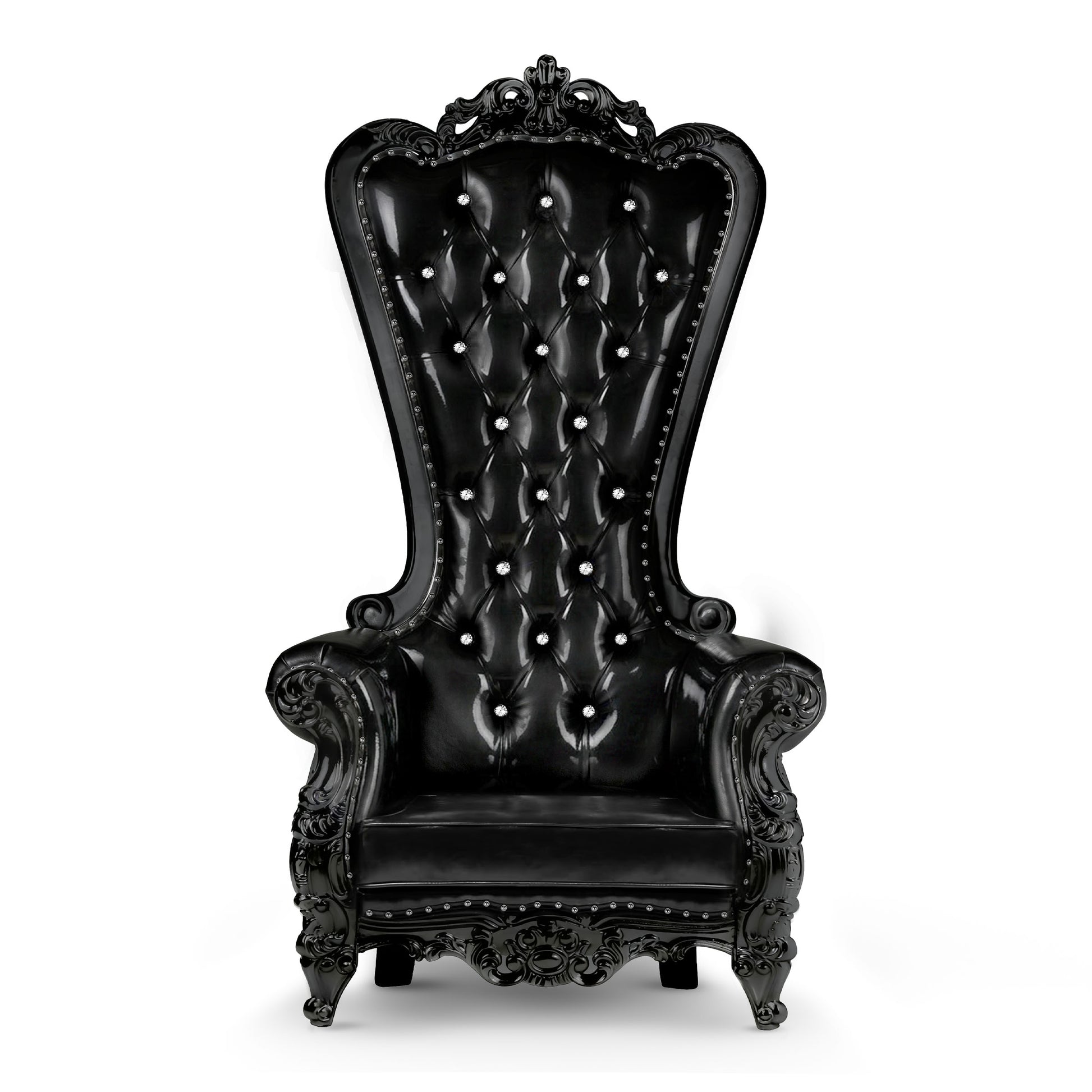 BDSM Throne Chair - Black