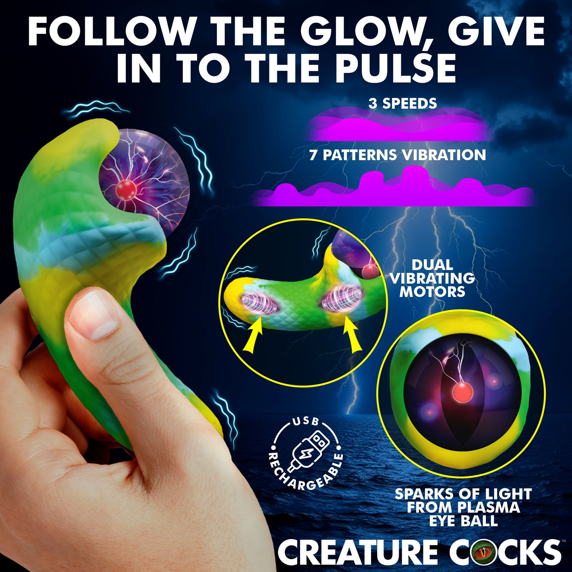 Electric Eye Plasma Vibrator