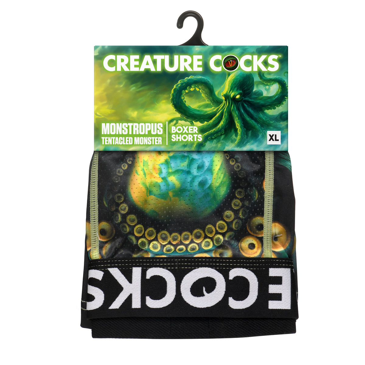 Creature Wear Monstropus Tentacled Monster Boxer Shorts - X-Large