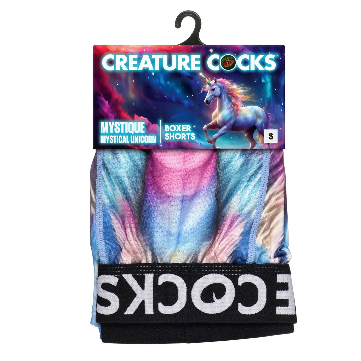 Creature Wear Mystique Unicorn Boxer Shorts - Small