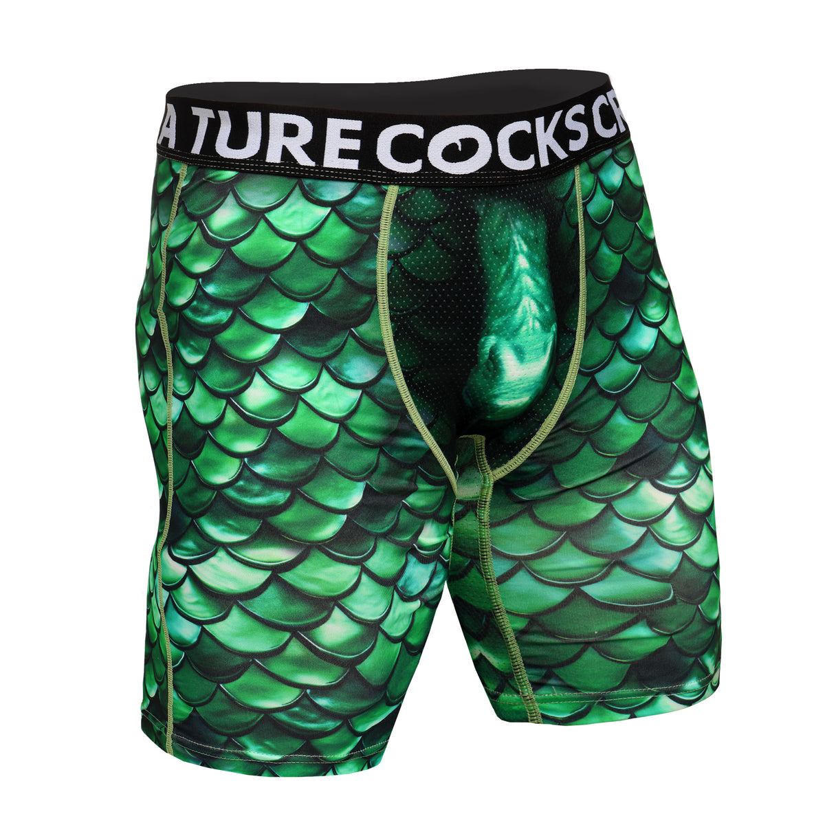 Creature Wear Cockness Monster Lake Creature Boxer Shorts - Small