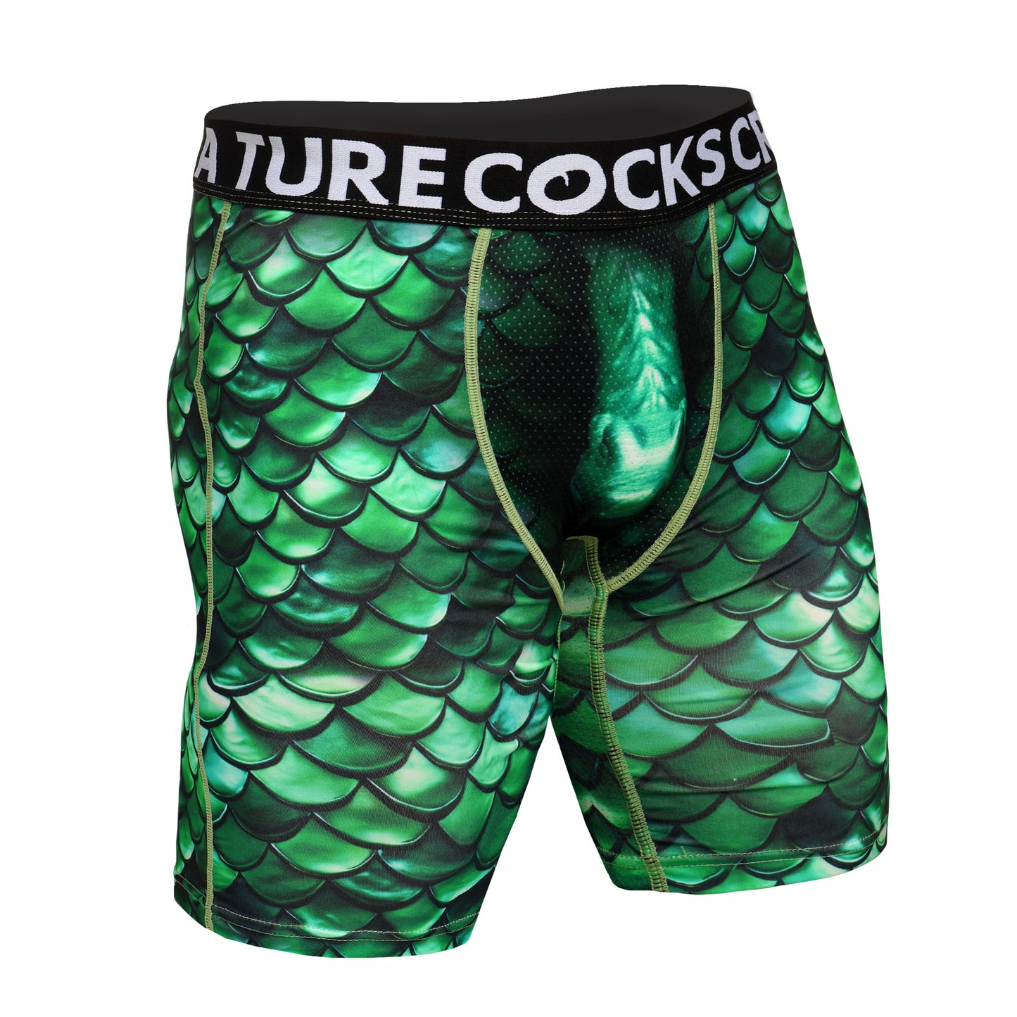 Creature Wear Cockness Monster Lake Creature Boxer Shorts - X-Large